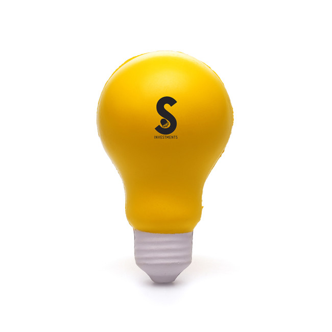 Promotional Light Bulb Stress Toy