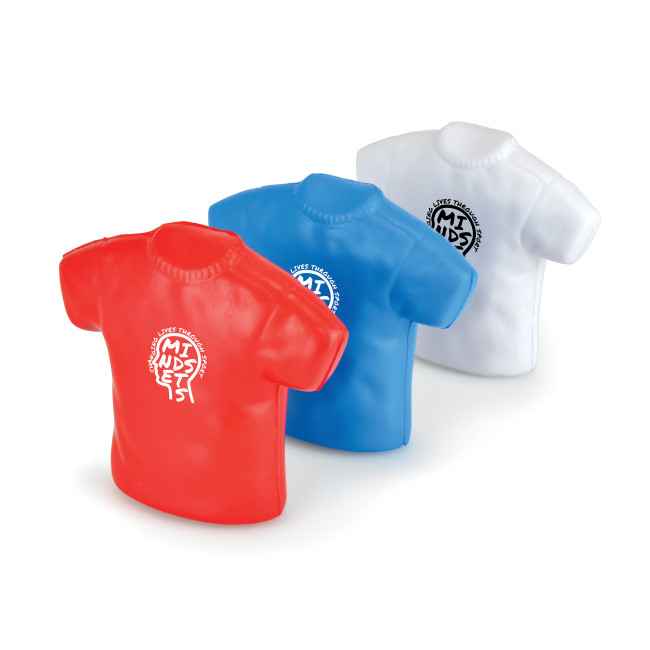 Promotional T-Shirt Stress Toy - Image 1