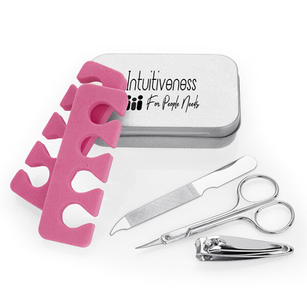 Promotional 5 Piece Manicure Set in a Tin