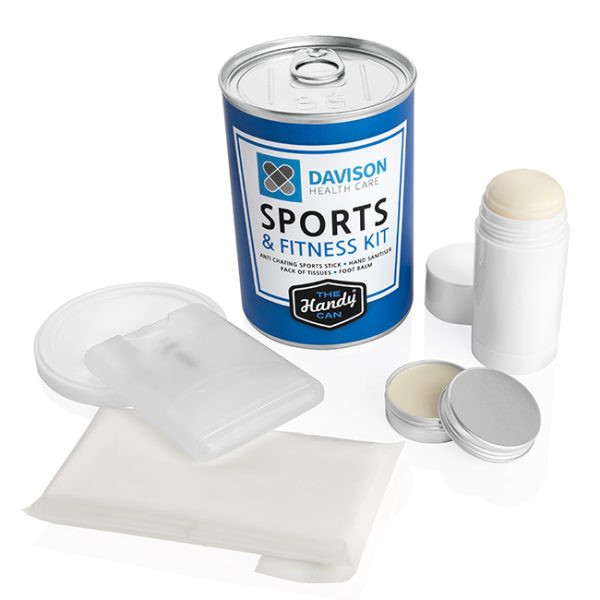 Promotional Sport and Fitness Handy Can Kit