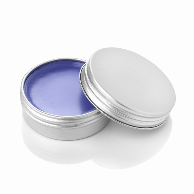 Promotional Blackcurrant Lip Balm with a Twist on Lid 10ml