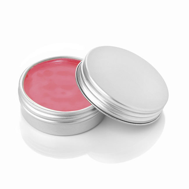 Promotional Cherry Lip Balm Aluminium Tin & Twist Lid 10ml