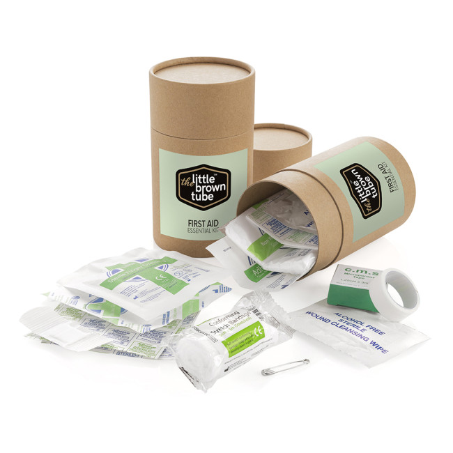 Promotional The Little Brown Tube First Aid Kit