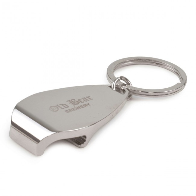 Promotional Oracle Metal Bottle Opener Keyring