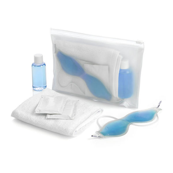 Promotional Spa Set in a Frosted Pouch