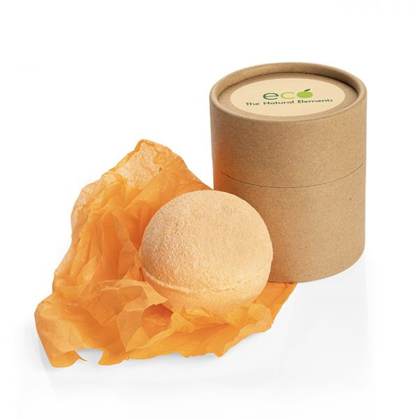 Promotional 5cm Bath Bomb/Fizzer in a Little Brown Tube