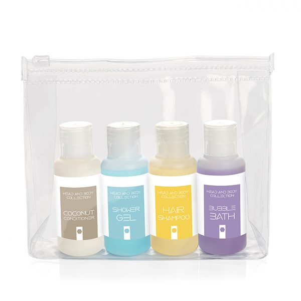 Promotional Weekend Travel Toiletry Set in a Bag