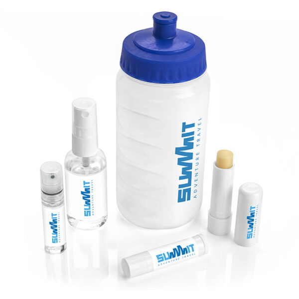 Promotional 6pc Plastic Sports Water Bottle Set