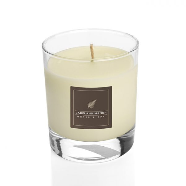 Promotional Candle in a Whisky Tumbler Glass 30cl