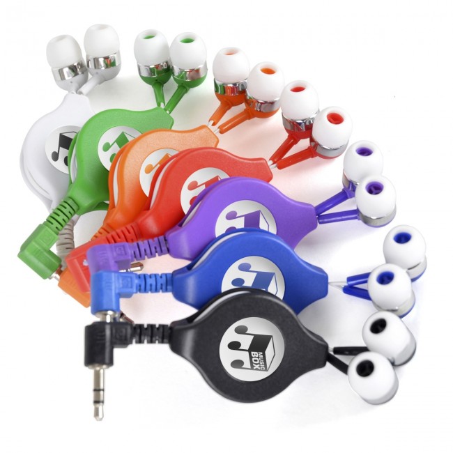 Promotional Ivy Earphones - Image 1