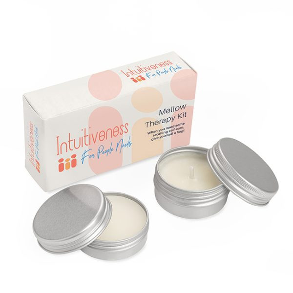 Promotional 2 Piece Mellow Therapy Set in a Printed Box