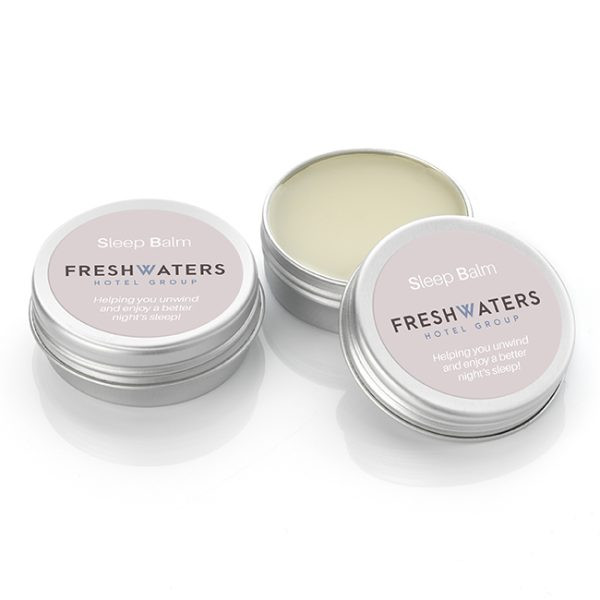 Promotional De-Stress Balm in an Aluminium Jar 10ml