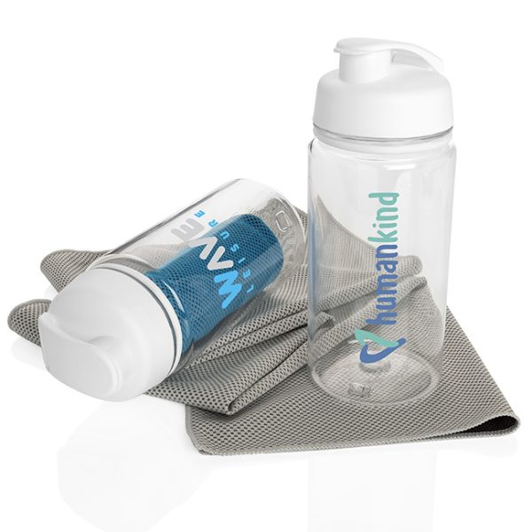 Promotional Sports Towel and Bottle Set