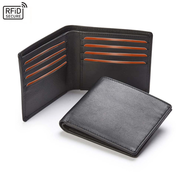 Promotional SandRingham Nappa Leather Luxury Leather Wallet With RFID Protection