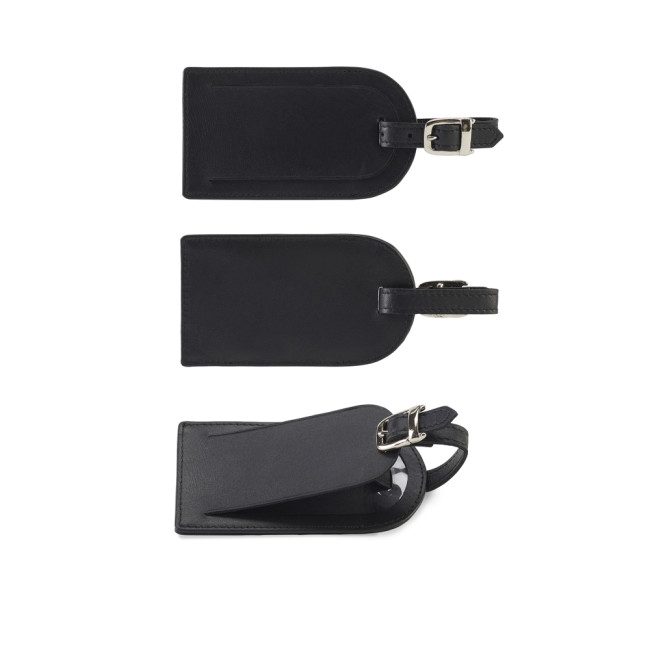 Promotional SandRingham Nappa Leather Luggage Tag