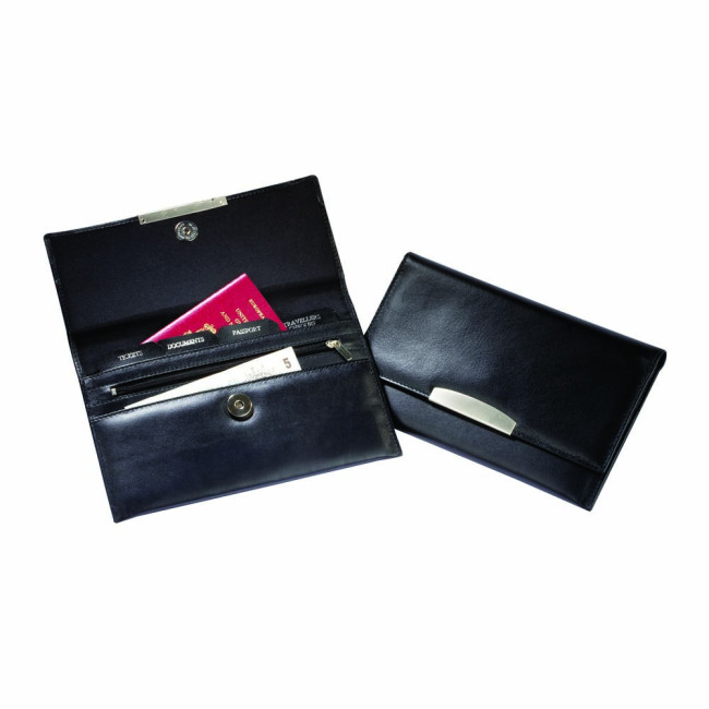 Promotional SandRingham Nappa Leather Envelope Travel Wallet