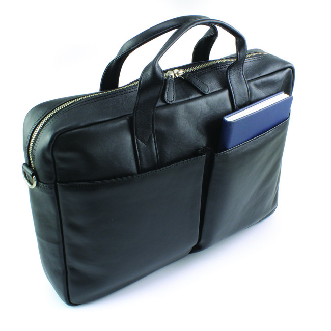 Promotional SandRingham Nappa Leather Commuter Bag