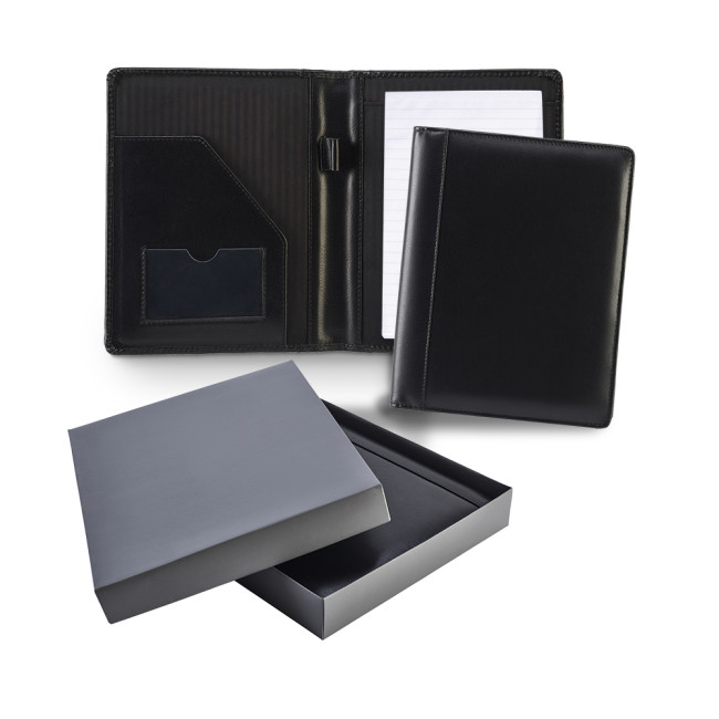 Promotional Ascot Leather A5 Conference Folder