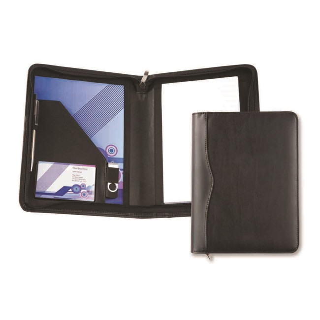 Promotional Houghton A5 Zipped Ring Binder