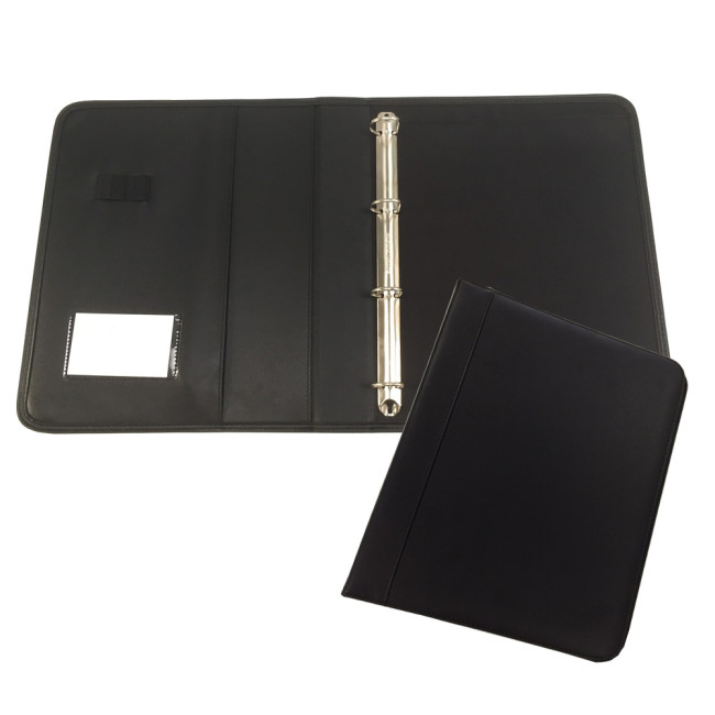 Promotional Black Houghton A4 Ring Binder