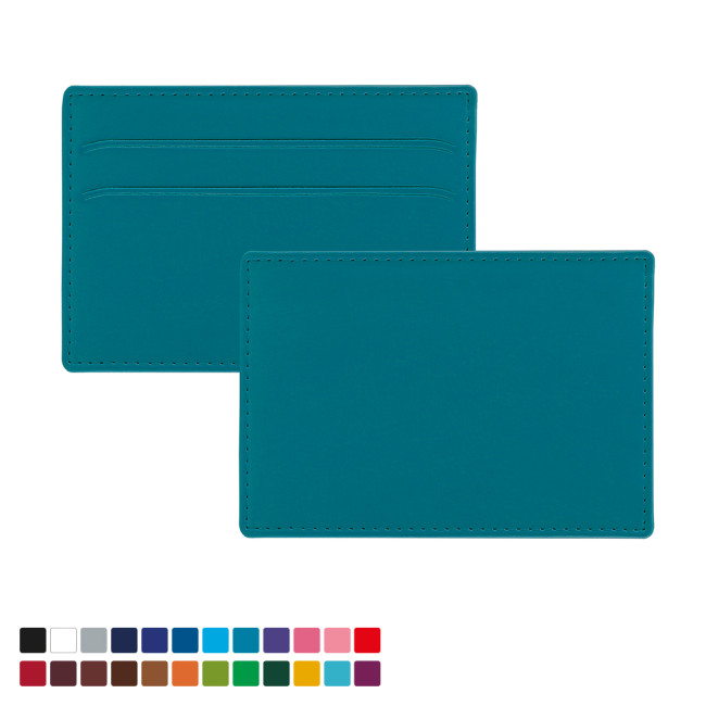 Promotional Belluno Vegan PU Slim Card Case