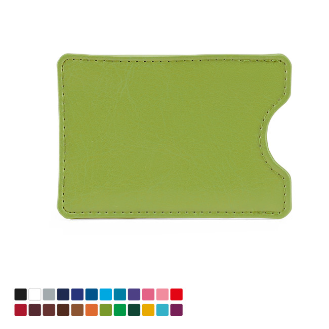 Promotional Belluno PU Credit Card Slip Case