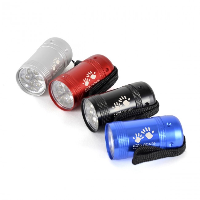 Promotional Blackhill LED Metal Torch - Image 1