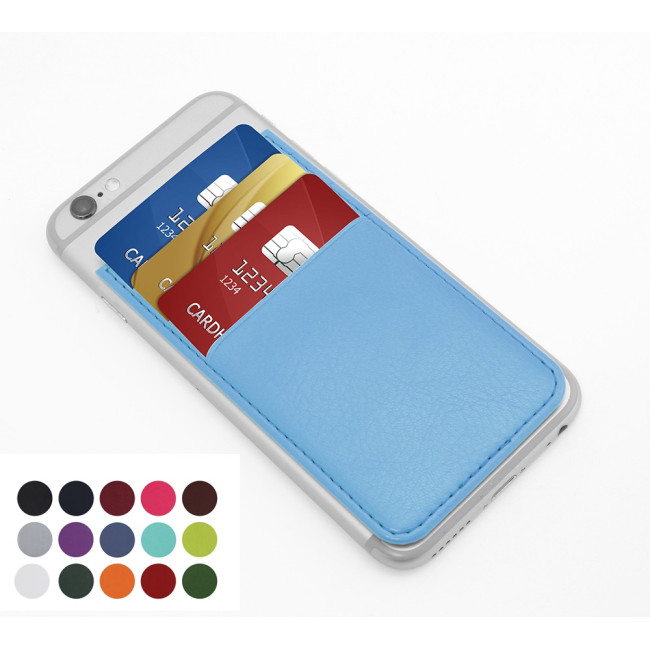 Promotional Card Case for a Smart Phone With Three Card Slots In Belluno