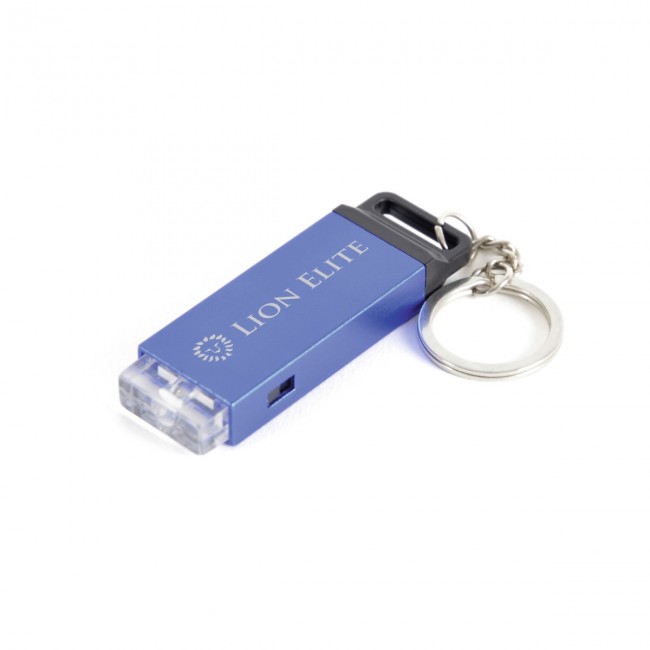 Promotional Haxby Aluminium Torch Keyring - Image 2