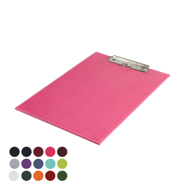 Promotional A4 Clip Board In Belluno Vegan PU