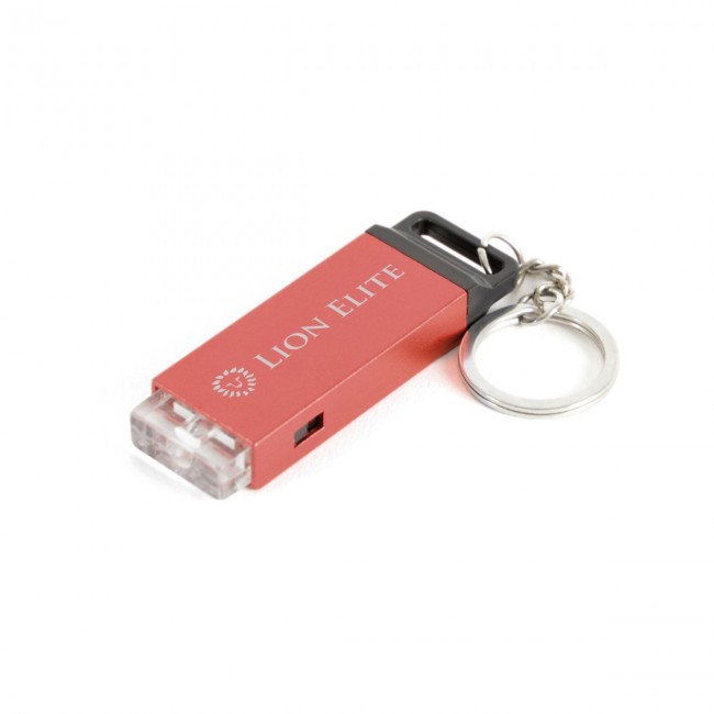 Promotional Haxby Aluminium Torch Keyring - Image 1