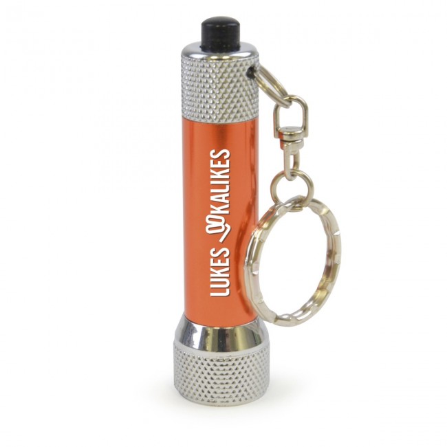 Promotional LED Metal Torch Keyring - Image 8