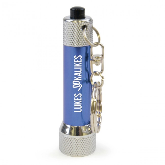 Promotional LED Metal Torch Keyring - Image 6