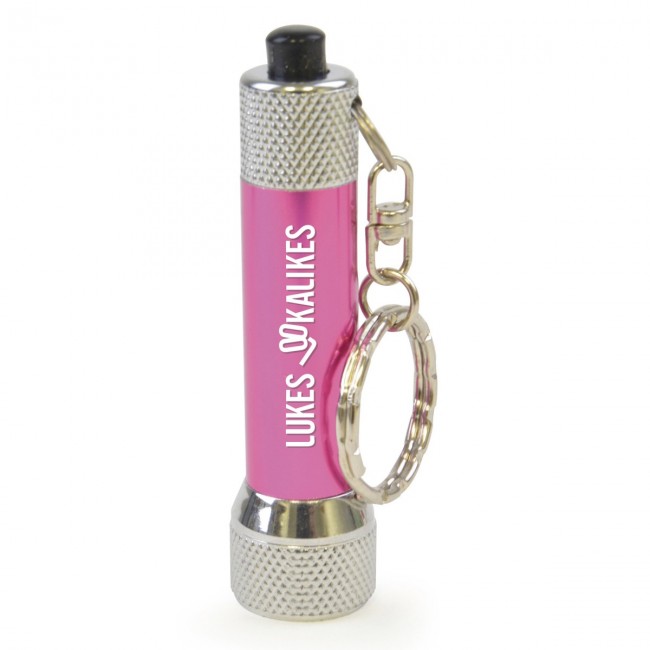 Promotional LED Metal Torch Keyring - Image 4