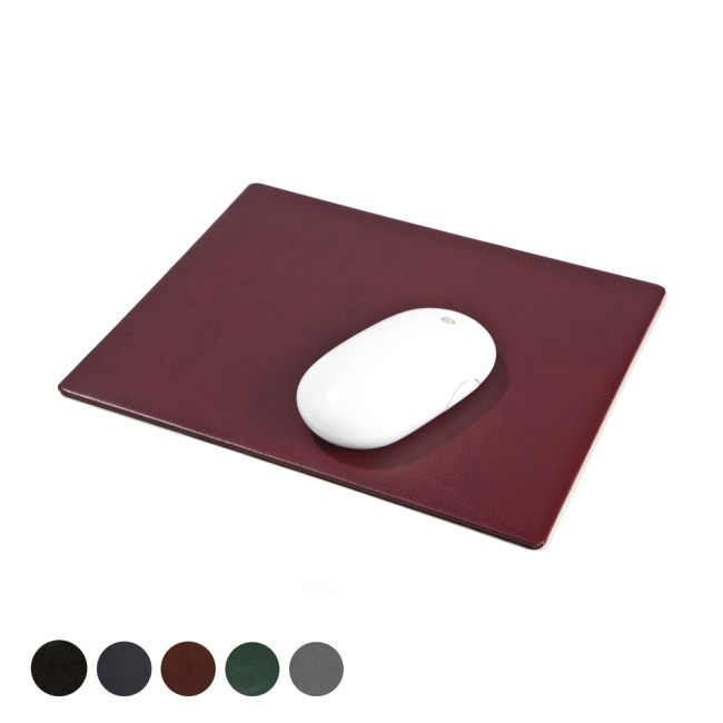 Promotional Hampton Leather Mouse Mat - Image 1