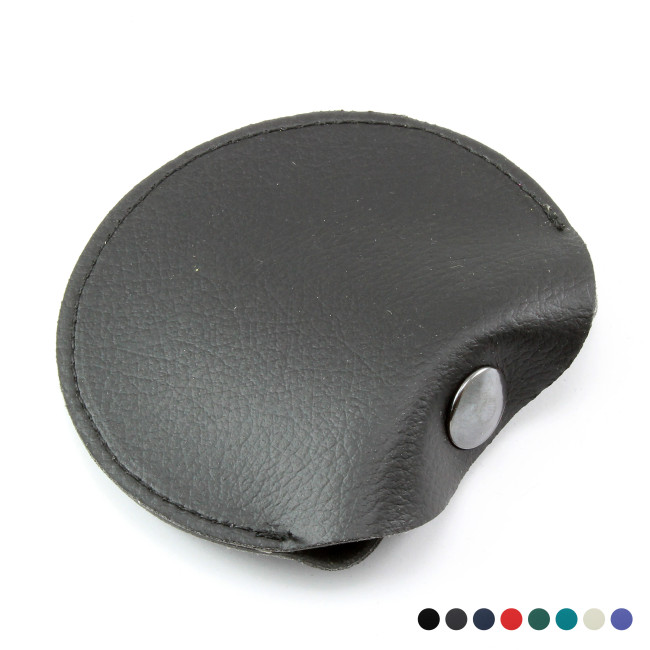 Promotional Recycled ELeather Coin Or Ear Bud Pouch