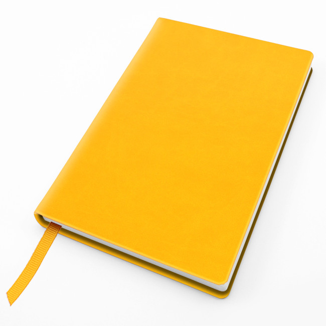 Promotional Torino Vegan Soft Touch Pocket Casebound Notebook - Image 2