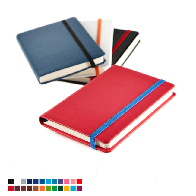 Promotional Mix & Match Pocket Belluno Casebound Notebook - Image 2