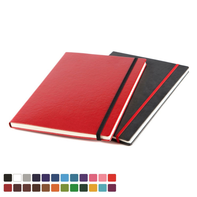 Promotional Mix & Match A4 Belluno Casebound Notebook - Image 2