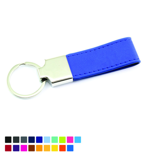 Promotional Deluxe Torino Loop Key Fob