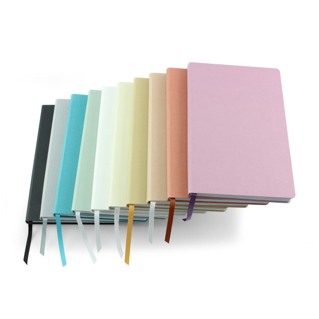 Promotional Cafeco Recycled A5 Casebound Notebook - Image 1