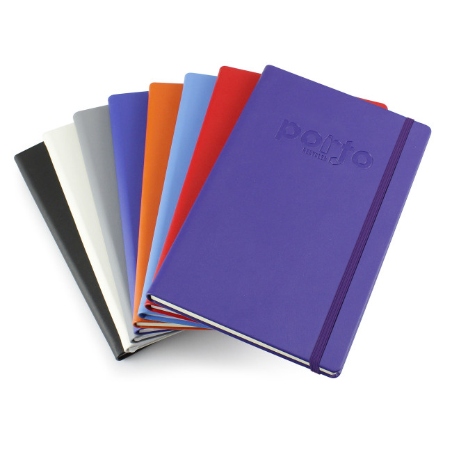 Promotional Eco A5 Casebound Notebook With Elastic Strap