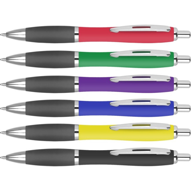 Promotional Contour Digital Softfeel Ballpen