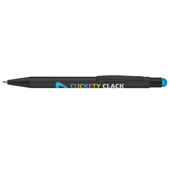 Promotional Ergo-i Softfeel Noir Ballpen