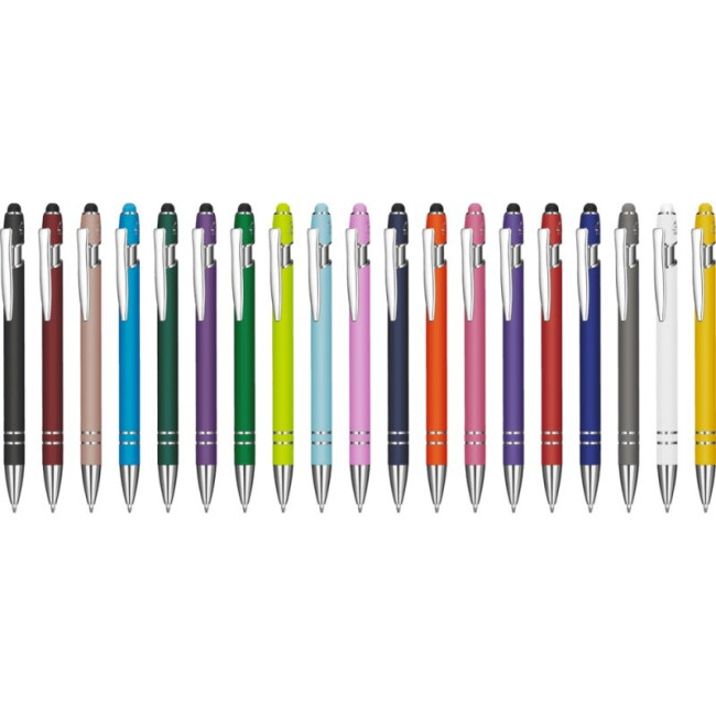 Promotional Eco Astra-i Recycled Softfeel Ballpen