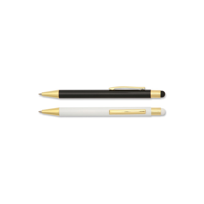 Promotional Monte Viso Touch Recycled FT Gold Metal Pen Printed4You