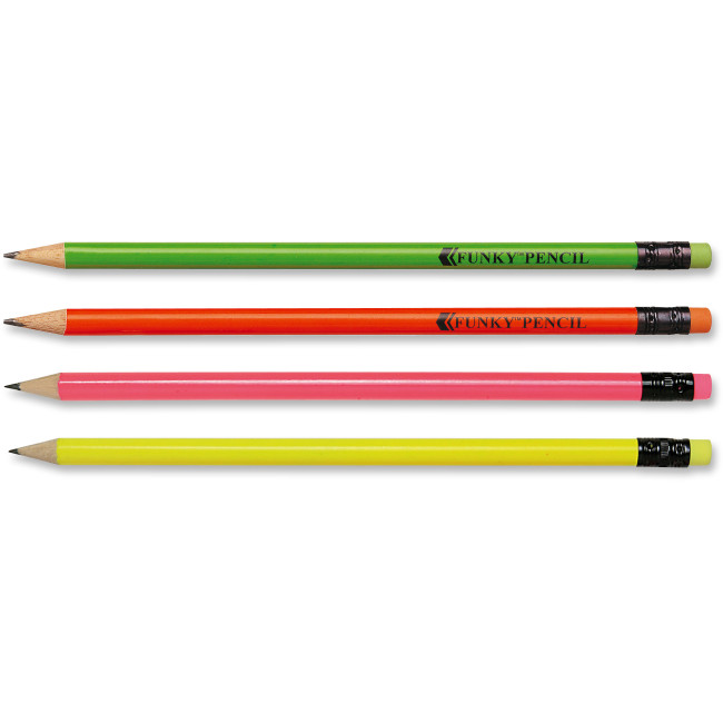 Promotional Funky Wooden Pencil