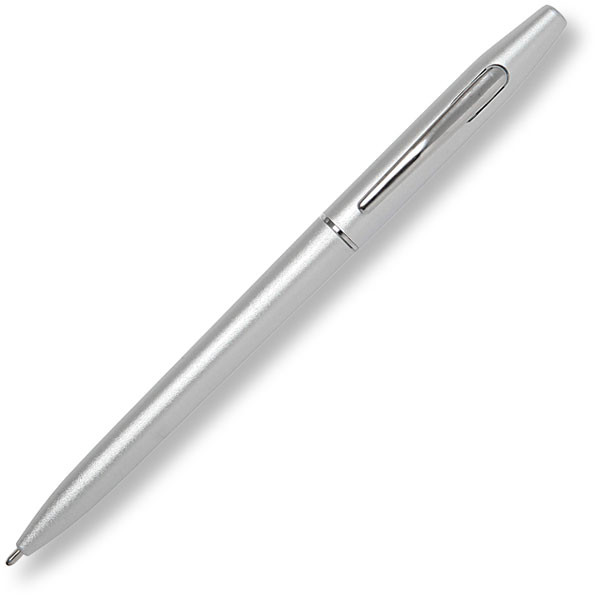 Promotional Guest Silver Twist Action Ballpen