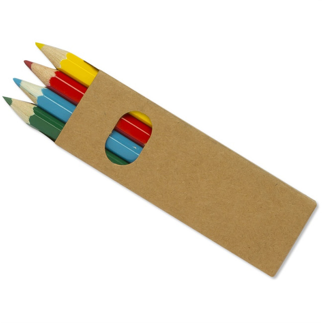 Promotional Colourworld Half Length Pencils Box 4