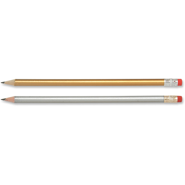 Promotional Bg Pencils Gold & Silver